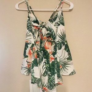 Blouse Hawaiian sleeveless